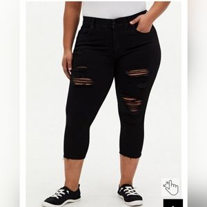 Cropped Torrid Jeans